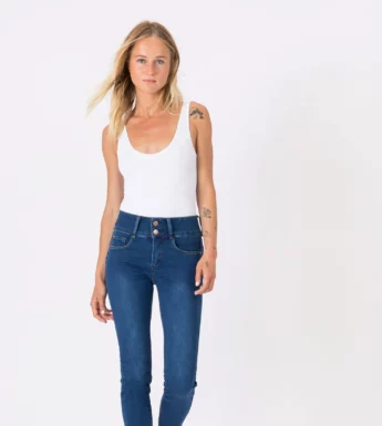 Jeans Double-up 230 Azul Medio