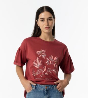 Camiseta Filo Rojo Mineral